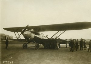 France le Bourget Costes & Bellonte in Breguet 19 Super Bidon Photo Rol 1929 #2