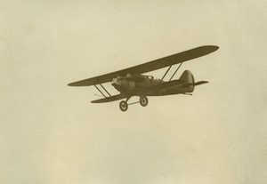 France Aviation Breguet 19 Point d'Interrogation de Costes et Bellonte ancienne Photo Rol 1929 #1