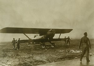 USA Washington Bolling Field Costes & Le Brix Breguet landing Old Photo Rol 1927