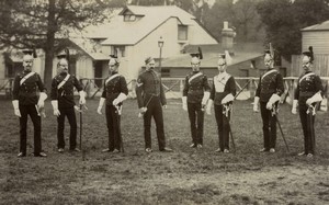 United Kingdom military Cavalry Lancers? Old FGOS Photo 1890 #1
