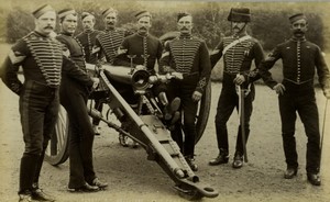 United Kingdom military Sergeants Royal Horse Artillery Old FGOS Photo 1890