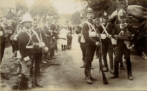 United Kingdom military a halt on the road to Churn Camp Old FGOS Photo 1890