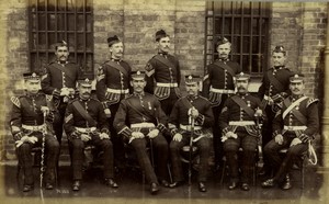 United Kingdom military Royal Scots 76th regiment? Old FGOS Photo 1890