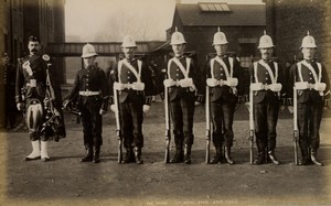 United Kingdom military 1st Royal Scots Guards Infantry Old FGOS Photo 1890