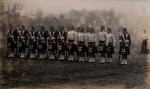 United Kingdom military Guards Parade 93rd Highlanders Infantry FGOS Photo 1890