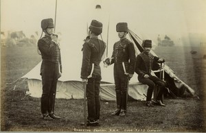 United Kingdom military Changing sentry Royal Horse Artillery FGOS Photo 1890