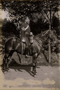 United Kingdom military Sergeant Inniskilling Dragons Old FGOS Photo 1890