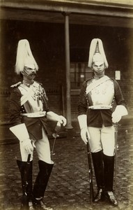 United Kingdom military Troopers Life Guards Old FGOS Photo 1890