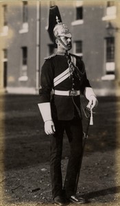 United Kingdom military Corporal Royal Horse Guards Old FGOS Photo 1890