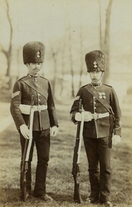 United Kingdom military Royal Irish Fusiliers Old FGOS Photo 1890