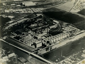 France Nord Coudekerque Lesieur Factory oil manufacturer Old Photo 1930