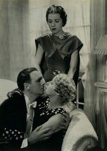 USA Grace Moore, Carminati & Mona Barrie in One Night of Love Old Photo 1934