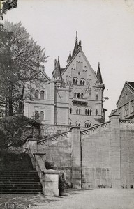Germany Upper Bavaria Neuschwanstein Castle Cabinet Photo Lautz Isenbeck 1900 #5