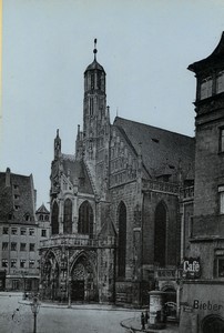 Germany Nuremberg Frauenkirche Church Old Cabinet Photo Roepke 1890
