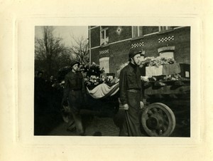 France Arras Procession Funeral of General Edouard Cary Old Photo 1913
