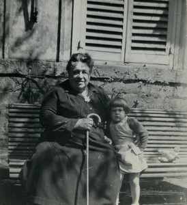 France Arras Marcelle Cary sister of General Cary Old Photo 1913