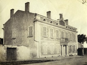 France Charente Maritime Ile d'Aix Napoleon's house Old Photo 1880