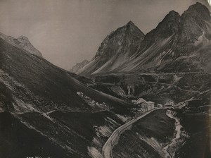 Suisse Weissenstein Massif du Jura Ancienne Photo Schroeder 1890
