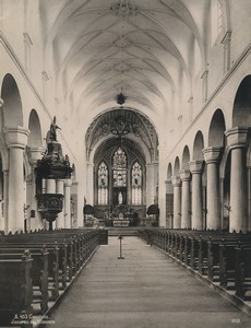 Allemagne Constance Cathédrale Notre-Dame Münster interieur Ancienne Photo 1890