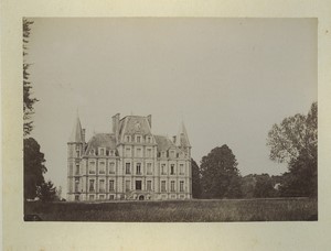 France Normandy Bosgouet Castle Old Photo Dallemagne 1890 #1