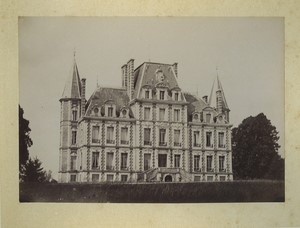 France Normandy Bosgouet Castle Old Photo Dallemagne 1890 #2