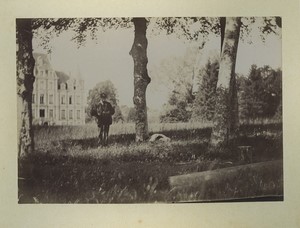 France Normandy Bosgouet Castle Gardens Old Photo Dallemagne 1890 #1