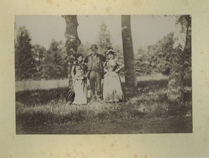 France Normandy Bosgouet Castle Gardens Old Photo Dallemagne 1890 #2