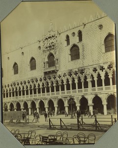Italy Venise Palais des Doges Palazzo Ducale Ancienne Photo Amateur 1908