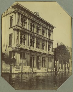 Italy Venise Palais Ca' Vendramin Calergi Ancienne Photo Amateur 1908