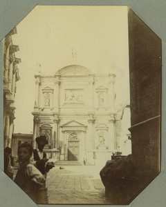 Italy Venice San Rocco Church of Saint Roch Old Photo Snapshot 1908