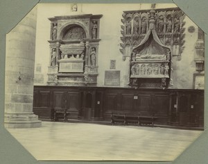 Italy Venice Doge Marcello & Mocenigo Tombs San Zanipolo Old Photo Snapshot 1908