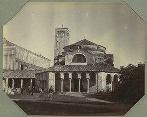 Italy Venice Torcello Cathedral & Santa Fosca Old Photo Snapshot 1908