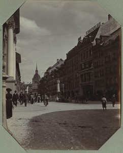 Switzerland Bern Käfigturm Baroque Tower Old Photo Snapshot 1908 #2
