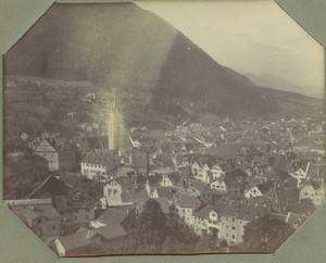 Switzerland Coire general view Grisons Old Photo Snapshot 1908