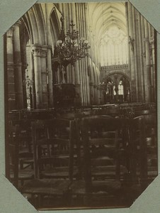 France Brittany Dol de Bretagne Church Old Photo Snapshot 1909