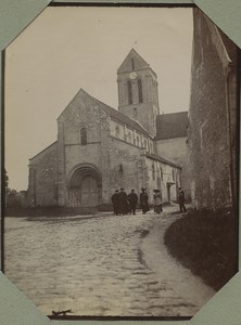 France Oise Lavilletertre village Church Old Photo Snapshot 1910