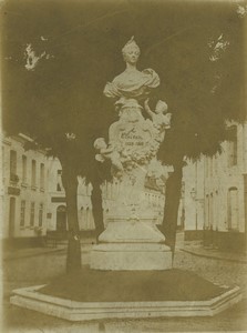France Conde sur Escaut Monument Clairon Old Photo Jacquet 1901