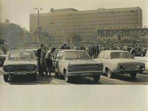 East Germany Leipzig Fair Stadt Leipzig Hotel old photo 1964