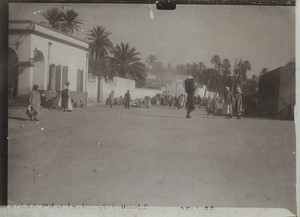 Algeria Laghouat market place Old military studio Photo 1925