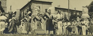 France Arles folk group Music Traditional Costumes Old Photo 1947 #2