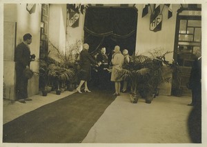 France Reception Militaire dans une mairie? Ancienne Photo Albert Luck 1920