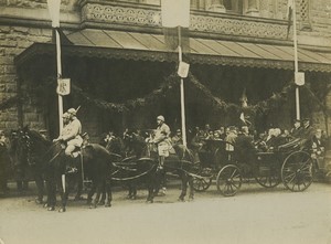 France Raymond Poincaré et Clemeanceau? En caleche Ancienne Photo 1918