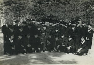 Japan Matsuyama Castle? Iyo Photographer Students Group Old Photo 1959 #2