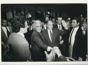 France Paris Président Francois Mitterand & President Algerien Chadli Bendjedid Ancienne Photo 1983 #3