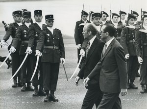 France Jacques Chirac accueille Gerald Ford Revue Militaire Ancienne Photo 1976? #2