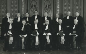 France group of lawyers Lawmen judges? Old Photo 1963