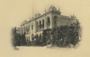 Algeria Algiers People's Palace Palais du Peuple Old Photogravure Geiser 1890