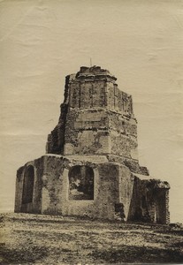 France Nimes Tour Magne monument gallo-romain Ancienne Photo Studio 1890