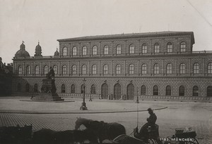 Allemagne Munich Residenz Königsbau Ancienne Photo Studio Rommler & Jonas 1890