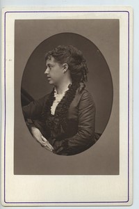 Marie Delaporte Theatre Gymnase Old Cabinet card woodburytype 1875